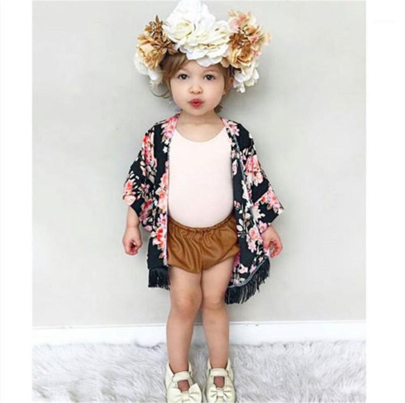 New Floral Children Girls T-shirt Short Sleeve Summer Cardigan Chiffon Clothes Wear Child Kids Toddler Girl Kimono Outfit1, Black
New Floral Children Girls T-shirt Short Sleeve Summer Cardigan Chiffon Clothes Wear Child Kids Toddler Girl Kimono Outfit1, Black