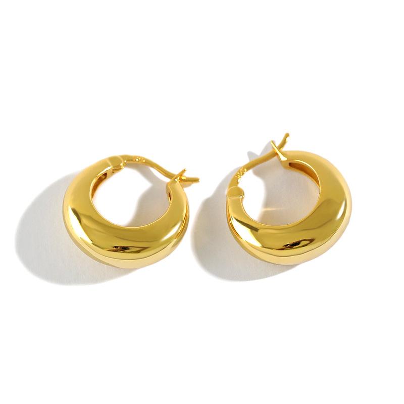 Minimalist 925 sterling silver circle hoop earrings for women fine jewelry, fashion female hoops earings silver 925 accessories
Minimalist 925 sterling silver circle hoop earrings for women fine jewelry, fashion female hoops earings silver 925 accessories