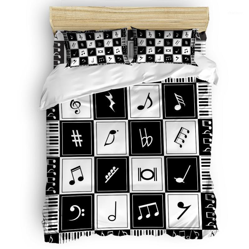 Music Notes Piano Keys Black And White Duvet Cover Set 2/3/4pcs Bedding Set Bed Sheet Pillowcases Cover1, As pic
Music Notes Piano Keys Black And White Duvet Cover Set 2/3/4pcs Bedding Set Bed Sheet Pillowcases Cover1, As pic