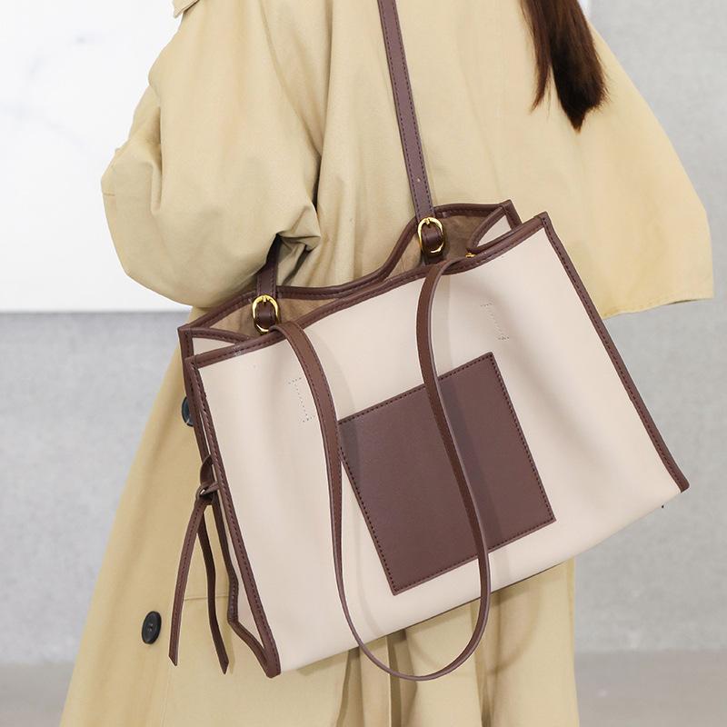 Evening Bags High-quality Leather Contrast Color Bucket Bag 2022 Fashion Large-capacity One-shoulder Handbag Cc
Evening Bags High-quality Leather Contrast Color Bucket Bag 2022 Fashion Large-capacity One-shoulder Handbag Cc