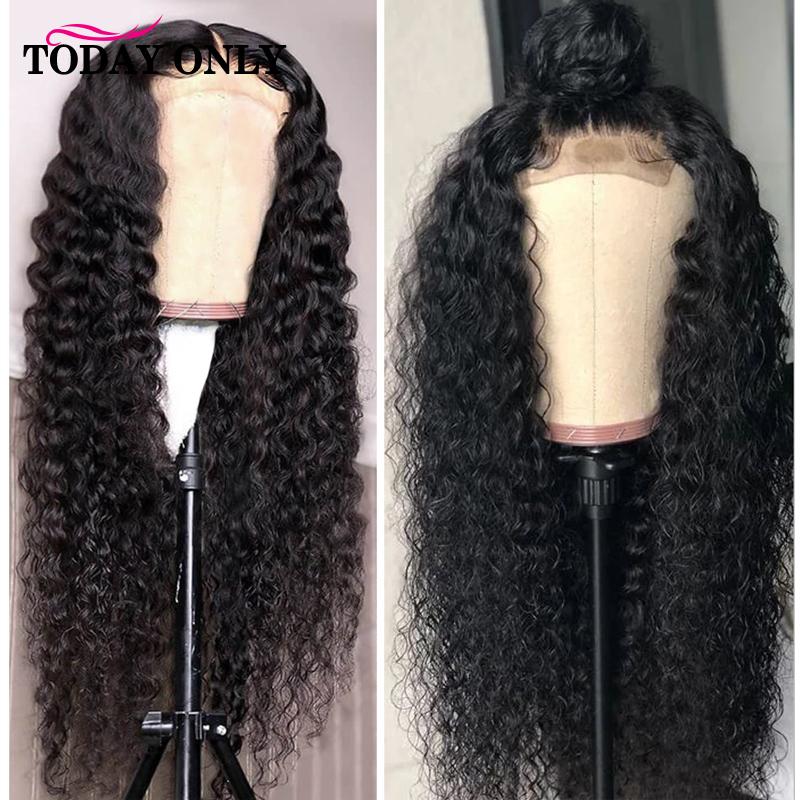 Deep Wave Closure Wig Middle T Part Lace Wig 4x4 Lace Closure Peruvian Human Hair Wigs PrePlucked 30 inch Glueless Remy, 13x6x1 t part wig
Deep Wave Closure Wig Middle T Part Lace Wig 4x4 Lace Closure Peruvian Human Hair Wigs PrePlucked 30 inch Glueless Remy, 13x6x1 t part wig