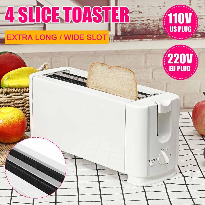 1300W Automatic Toaster 4-Slice Breakfast Sandwich Maker Machine 6-Speed Baking Coing Appliances Home Office Toasters EU/US
1300W Automatic Toaster 4-Slice Breakfast Sandwich Maker Machine 6-Speed Baking Coing Appliances Home Office Toasters EU/US