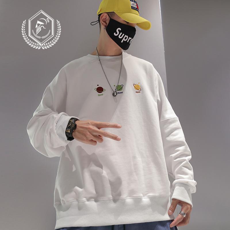 Men Fashion Loose Print Fleece Heavyweight Casual Pullover Hip Hop Sweatshirts, Black
Men Fashion Loose Print Fleece Heavyweight Casual Pullover Hip Hop Sweatshirts, Black