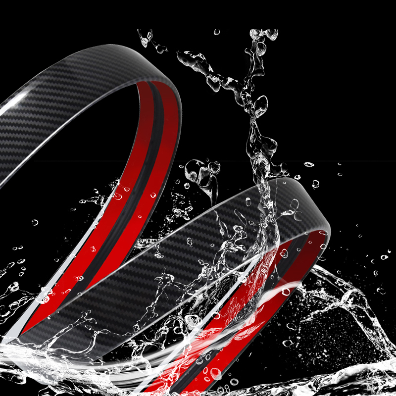 Car Tail Light Universal Carbon Fiber Colorful Driving Led Lights Strips With Turn Signal Brake Remote Flowing Lamp Tail Wing