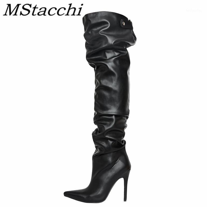 Mstacchi Buckle Big Size 33-46 Women Boots Thin Heels Solid Color Sexy Pointed 2020 New Fashion Female Shoes Cuissardes Bottes1, Black
Mstacchi Buckle Big Size 33-46 Women Boots Thin Heels Solid Color Sexy Pointed 2020 New Fashion Female Shoes Cuissardes Bottes1, Black