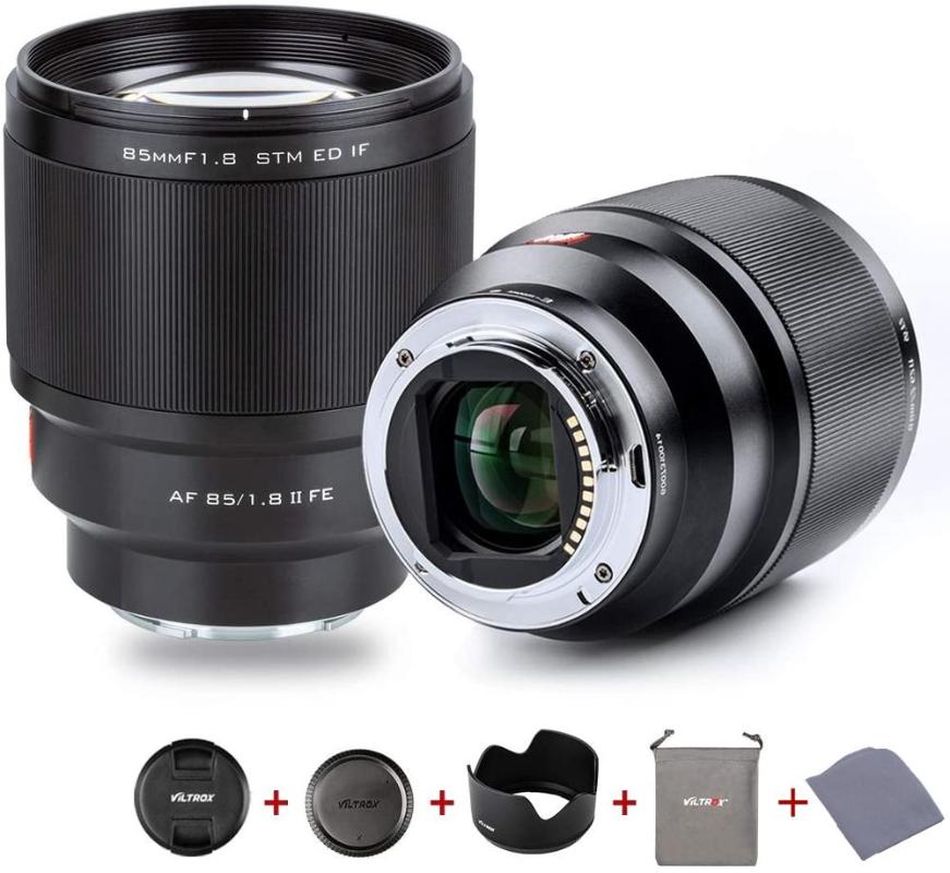 VILTROX AF 85MM F1.8 FE-Mount II Lens for E Mount STM Large Aperture Medium Telephoto Portrait Fixed Focus Lens for
VILTROX AF 85MM F1.8 FE-Mount II Lens for E Mount STM Large Aperture Medium Telephoto Portrait Fixed Focus Lens for