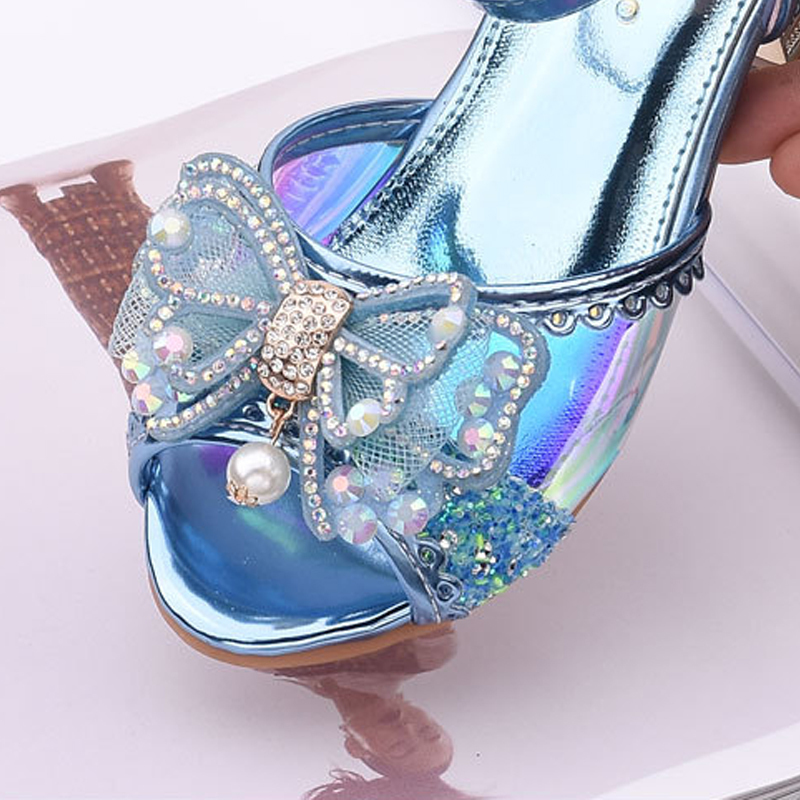 High Girls Dress Crystal Heel Sandals Princess Sequined Bowtie Kids Party Wedding Shoes Teenage Graduation Festival Sandal, Blue
High Girls Dress Crystal Heel Sandals Princess Sequined Bowtie Kids Party Wedding Shoes Teenage Graduation Festival Sandal, Blue