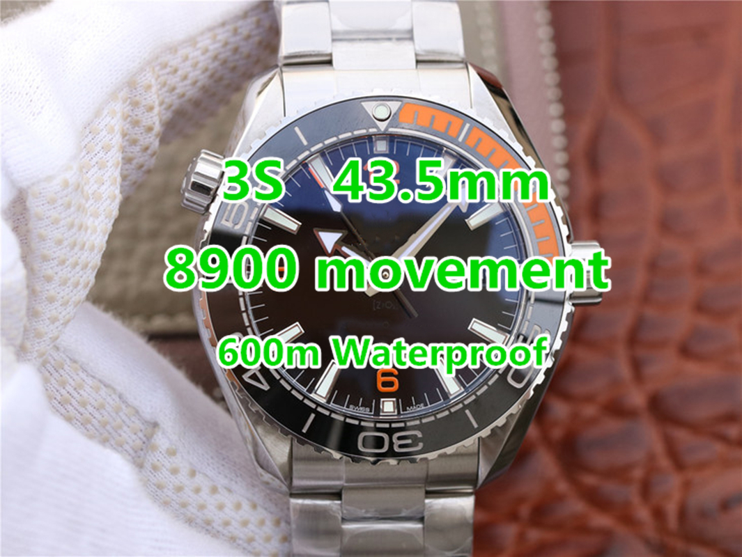 3S Wristwatches luxury watch Mens Watches 43.5mm 8900 automatic mechanical movement fine steel case fine steel strap Watch waterproof, Box
3S Wristwatches luxury watch Mens Watches 43.5mm 8900 automatic mechanical movement fine steel case fine steel strap Watch waterproof, Box