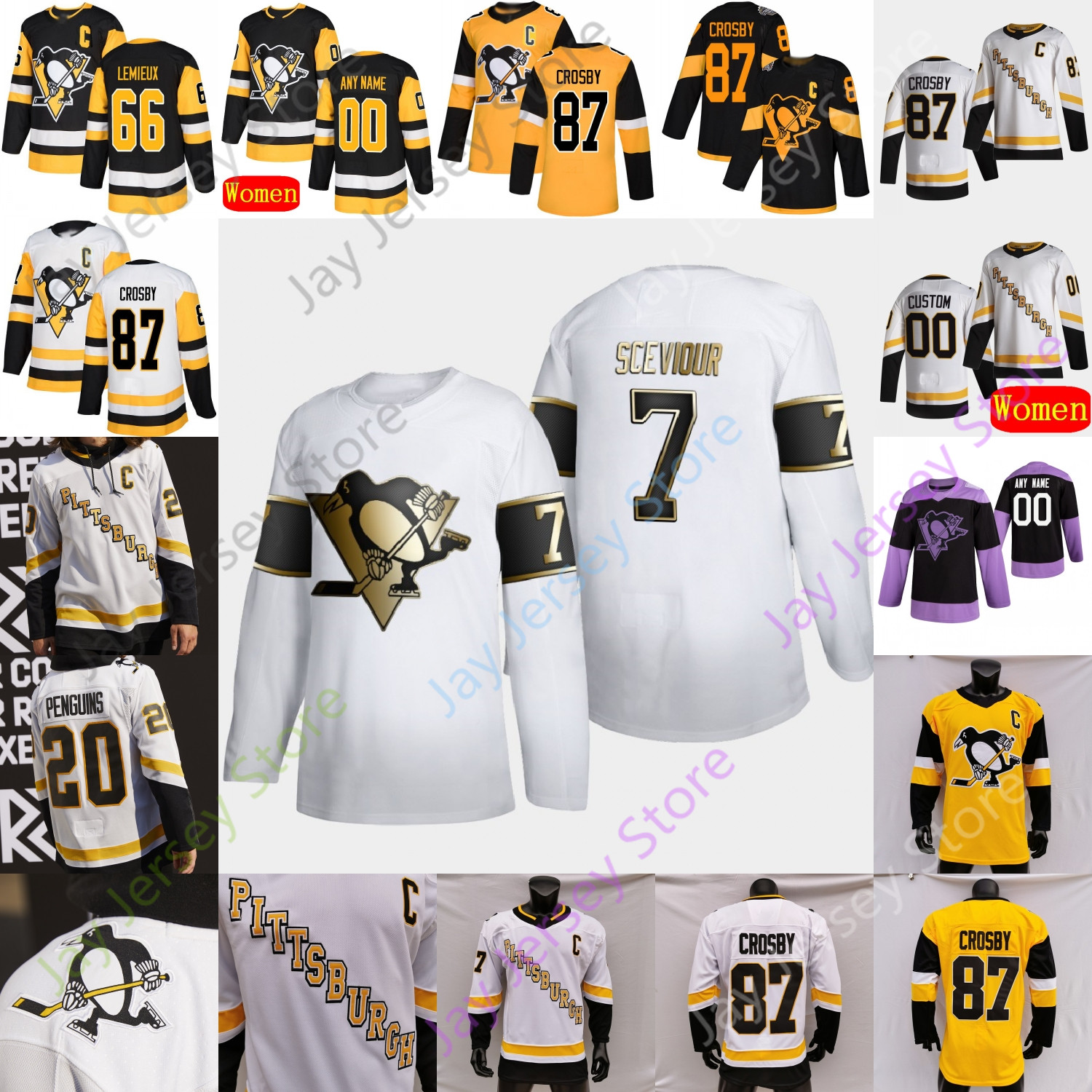 Pittsburgh Penguins Ice Hockey Jersey Michel Briere Anthony Angello Zach Aston-Reese Cody Ceci Czuczman D'Orio DeSmith Dumoulin Gaudreau, Black;red
Pittsburgh Penguins Ice Hockey Jersey Michel Briere Anthony Angello Zach Aston-Reese Cody Ceci Czuczman D'Orio DeSmith Dumoulin Gaudreau, Black;red