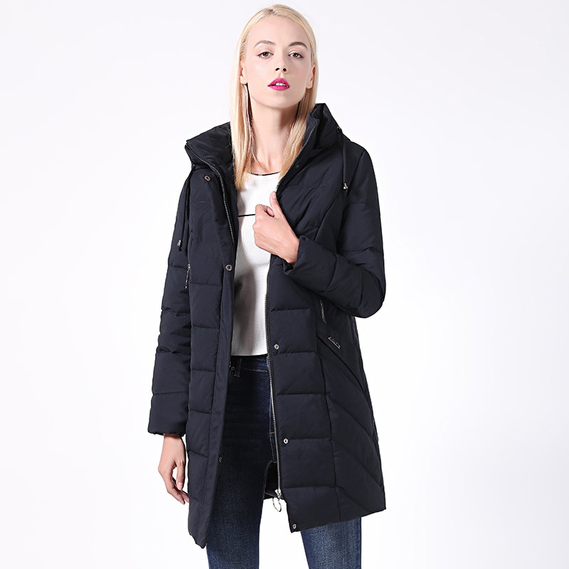 CEPRASK High Quality Winter Jacket Women Plus Size Long Fashionable Women's Winter Coat Hooded Warm Down Jacket Parka 201217