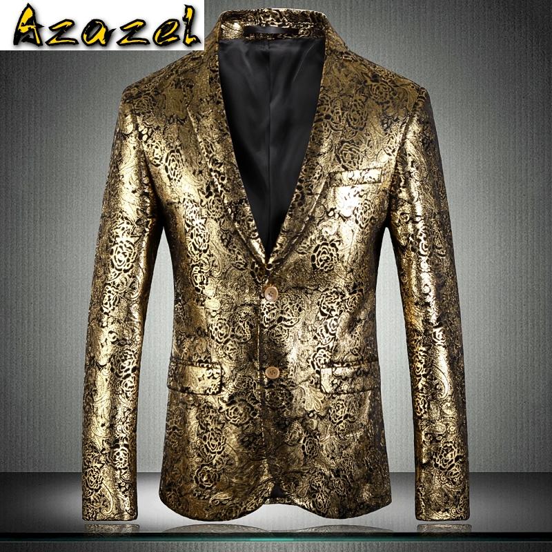 Azazel Luxury Blazer Male Plus Size 5xl Wedding Prom Mens Blazer Jacket British Style Single Breasted Slim Gold Blazers For Man, As pic
Azazel Luxury Blazer Male Plus Size 5xl Wedding Prom Mens Blazer Jacket British Style Single Breasted Slim Gold Blazers For Man, As pic