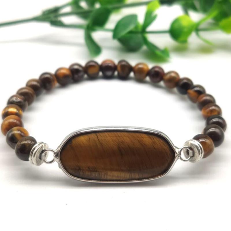 FYJS Unique Silver Plated Oval Tiger Eye Stone Connect Round Beads Stretchy Bracelet Rose Pink Quartz Jewelry
FYJS Unique Silver Plated Oval Tiger Eye Stone Connect Round Beads Stretchy Bracelet Rose Pink Quartz Jewelry