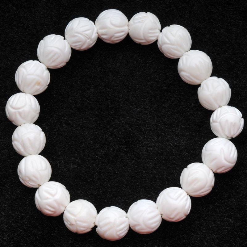Wholesale Natural Tridacna shell Bracelets 10mm 12mm Lotus Beads Crystal Bracelet for Men Women Bracelet Jewelry JoursNeige
Wholesale Natural Tridacna shell Bracelets 10mm 12mm Lotus Beads Crystal Bracelet for Men Women Bracelet Jewelry JoursNeige