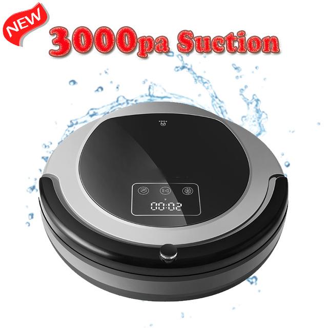 Robot Vacuum Cleaner B6009 water tank Map&Gyroscope wet&dry Navigation Memory brush Virtual UV Lamp Mop Lion
Robot Vacuum Cleaner B6009 water tank Map&Gyroscope wet&dry Navigation Memory brush Virtual UV Lamp Mop Lion