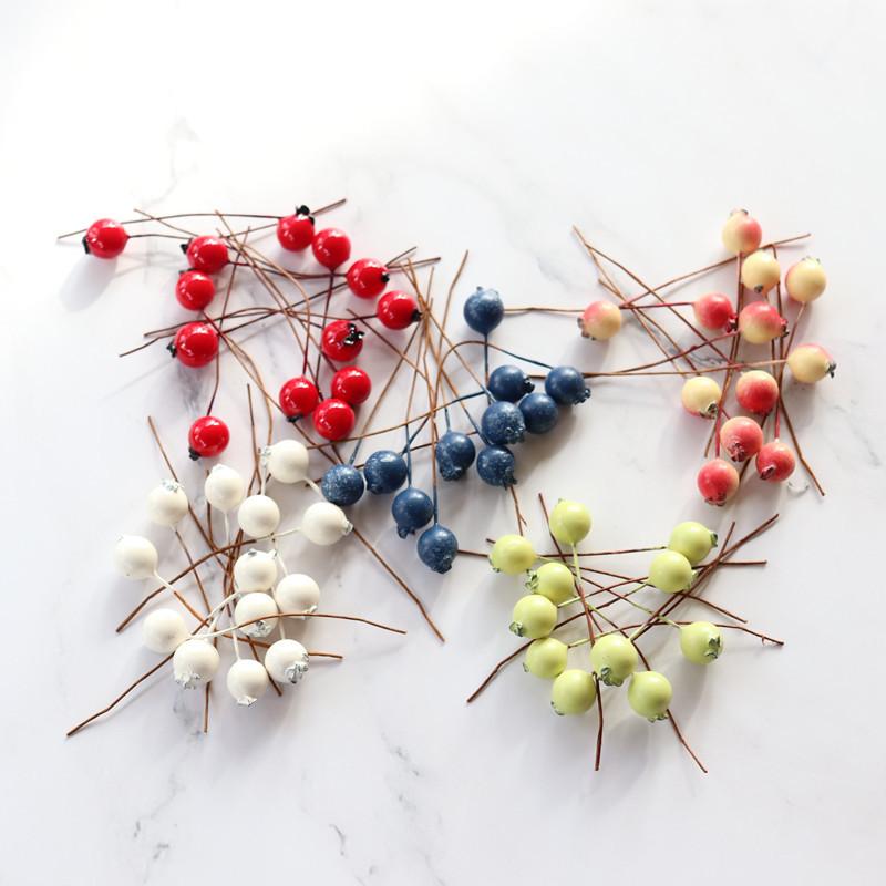 50Pcs/lot Mini Artificial Flower Fruit Stamens Cherry Christmas Plastic Pearl Berries for Wedding DIY Gift Box Decorated Wreaths
50Pcs/lot Mini Artificial Flower Fruit Stamens Cherry Christmas Plastic Pearl Berries for Wedding DIY Gift Box Decorated Wreaths