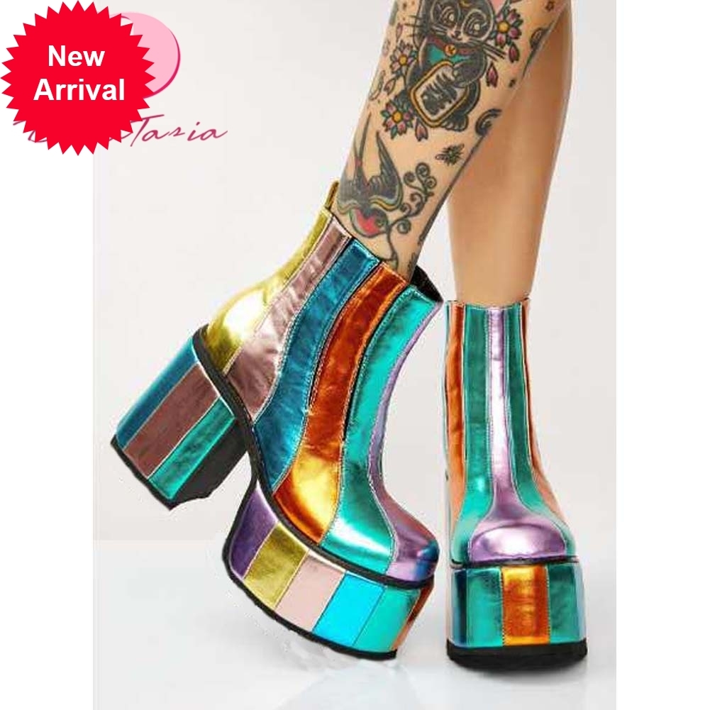2021 The New Marks Ladies Colors Mixed Fashion High Women Boots Spring Shoes Women's Fashions 7wyn, Multicolor
2021 The New Marks Ladies Colors Mixed Fashion High Women Boots Spring Shoes Women's Fashions 7wyn, Multicolor