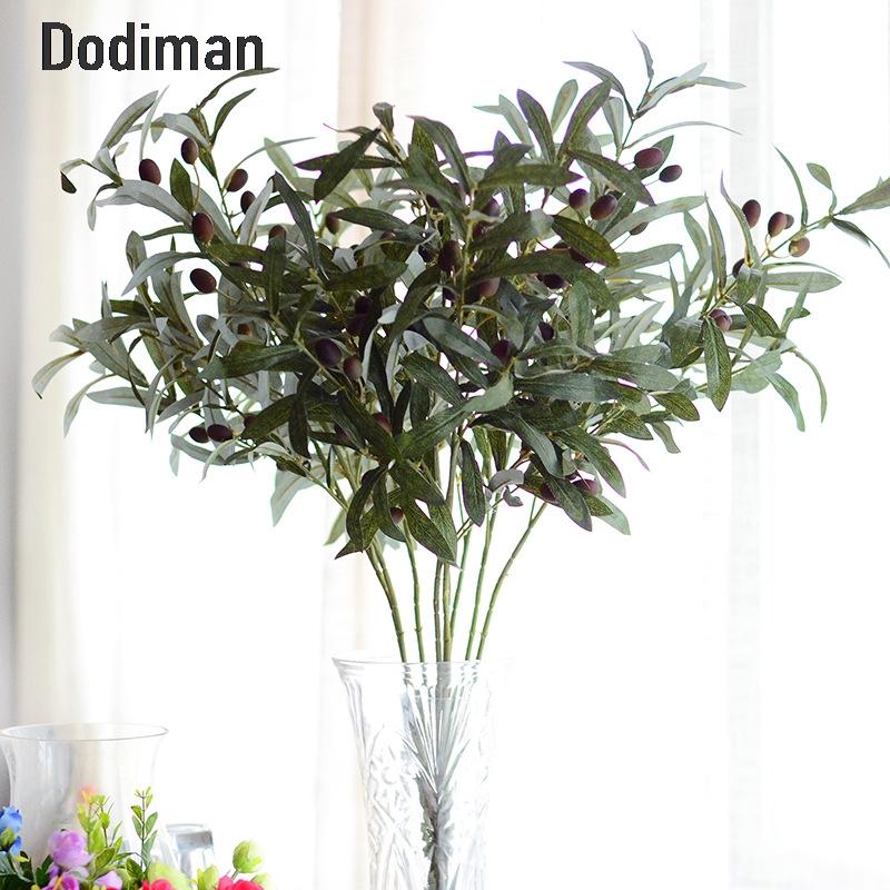 High imitation olive branch Artificial plant leaves Living room flower decorations for wedding party photography, Green
High imitation olive branch Artificial plant leaves Living room flower decorations for wedding party photography, Green