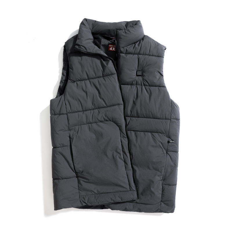 Big Size Men Women Outdoor USB Heating Vest Jacket Winter Flexible Electric Thermal Clothing Waistcoat T200117