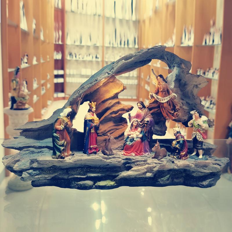 Zayton Home Decoration Nativity Scene SET Holy Family Statue Christ Jesus Mary Joseph Figure Catholic Figurine Christmas Gift
Zayton Home Decoration Nativity Scene SET Holy Family Statue Christ Jesus Mary Joseph Figure Catholic Figurine Christmas Gift