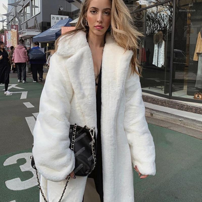 Winter Women Faux Hair Fur Coat White Luxury Long Fur Coat Loose Lapel Elegant OverCoat Thick Warm Plus Size Female Plush1
Winter Women Faux Hair Fur Coat White Luxury Long Fur Coat Loose Lapel Elegant OverCoat Thick Warm Plus Size Female Plush1