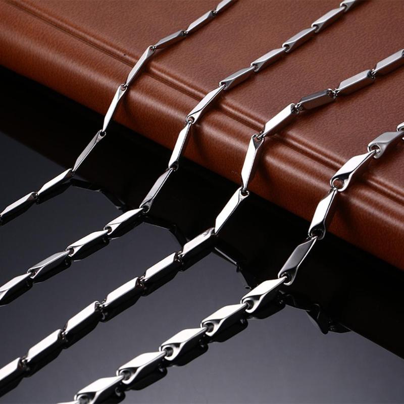 Chains Granny Chic Stainless Steel Chain Necklace Men's Gold Color Hip Hop Women Jewelry Quality Wholesale 1/2/3/4/5/6mm
Chains Granny Chic Stainless Steel Chain Necklace Men's Gold Color Hip Hop Women Jewelry Quality Wholesale 1/2/3/4/5/6mm