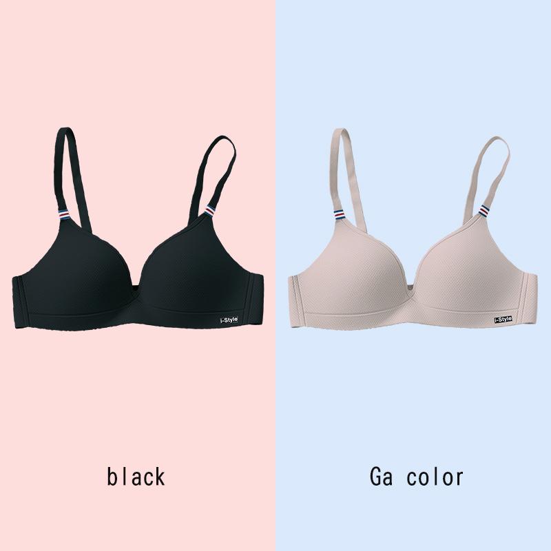 Elovegirl 2PCS Simple One Piece Seamless Underwear Solid Color No Steel Ring Small Chest Gather Beautiful Back Ultra-Thin Bra, 2pcs-1coffee1red
Elovegirl 2PCS Simple One Piece Seamless Underwear Solid Color No Steel Ring Small Chest Gather Beautiful Back Ultra-Thin Bra, 2pcs-1coffee1red