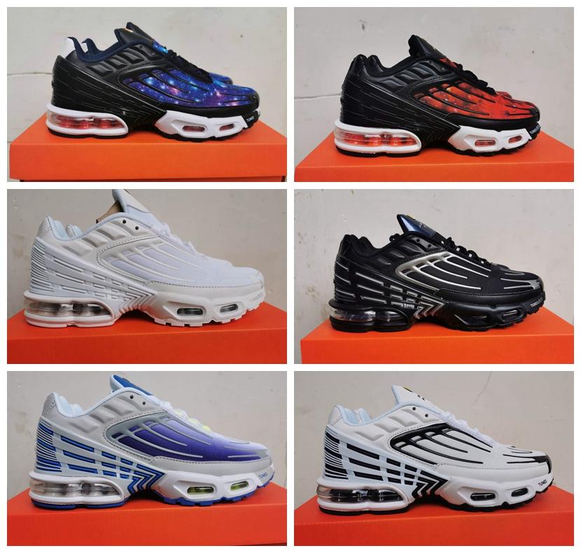 2020 Tn 3 Plus tns Tuned Mens Running Shoes New Arrival tn chaussures requin Trainers for Men Sports mercurial Designer Sneakers Eur 40-45
2020 Tn 3 Plus tns Tuned Mens Running Shoes New Arrival tn chaussures requin Trainers for Men Sports mercurial Designer Sneakers Eur 40-45