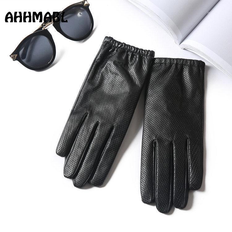 Winter Women Genuine Leather Gloves Touch Screen High Quality Solid Black Real Sheepskin Driving Glove Button Fashion G5861
Winter Women Genuine Leather Gloves Touch Screen High Quality Solid Black Real Sheepskin Driving Glove Button Fashion G5861
