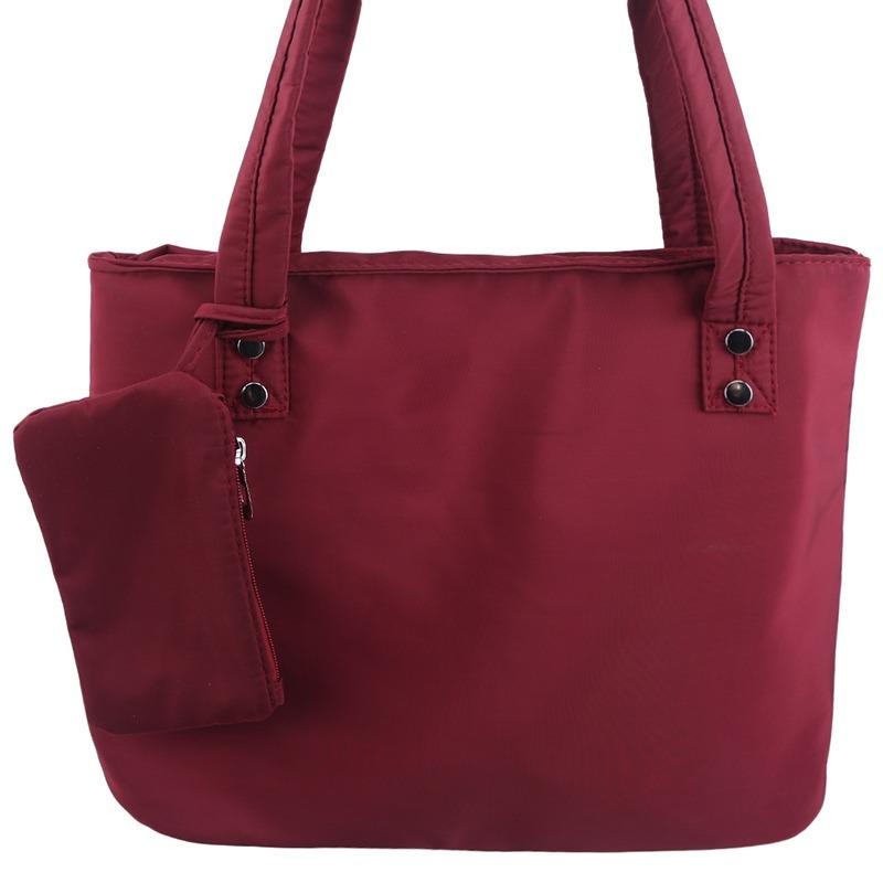 2pcs/set Composite Handbag Women Large Capacity Shopping Tote Handbag Casual bag Fashion Cross Purse Shopper Handbags, Red wine
2pcs/set Composite Handbag Women Large Capacity Shopping Tote Handbag Casual bag Fashion Cross Purse Shopper Handbags, Red wine
