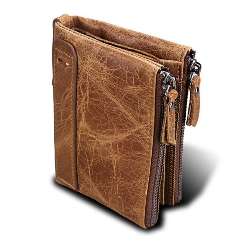 100% Genuine Leather Men Wallet Small Zipper Pocket Men Wallets Portomonee Male Short Coin Purse Brand Perse Carteira For Rfid1, As picture
100% Genuine Leather Men Wallet Small Zipper Pocket Men Wallets Portomonee Male Short Coin Purse Brand Perse Carteira For Rfid1, As picture