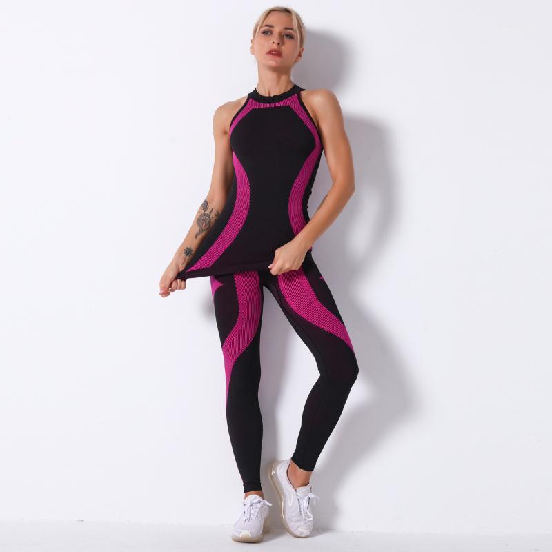 2021 two piece yoga set women seamless sexy yoga vest set Moisture wicking exercise running fitness clothing stripe Breathable1, C1
2021 two piece yoga set women seamless sexy yoga vest set Moisture wicking exercise running fitness clothing stripe Breathable1, C1