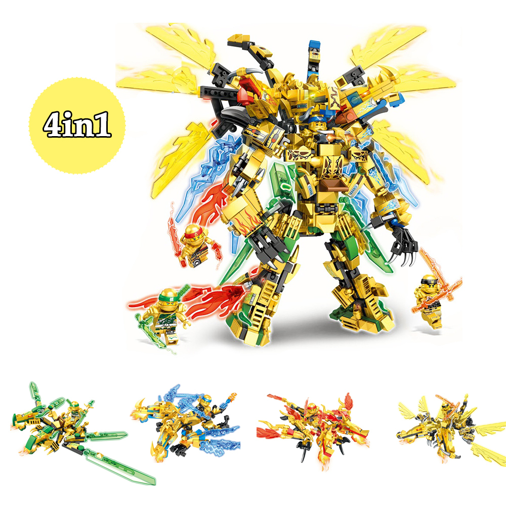 Ninja Dragon Blocks Gold Saints Buiding Bricks KAI JAY ZANE Figures Model Set Education Toys for Children LJ200928
Ninja Dragon Blocks Gold Saints Buiding Bricks KAI JAY ZANE Figures Model Set Education Toys for Children LJ200928