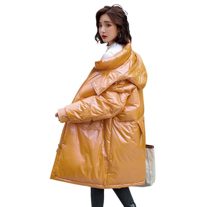 2021 winter bright face cotton coat women' mid-length version of the net red ins plus size cotton coat hooded warm casual Parkas, Green
2021 winter bright face cotton coat women' mid-length version of the net red ins plus size cotton coat hooded warm casual Parkas, Green
