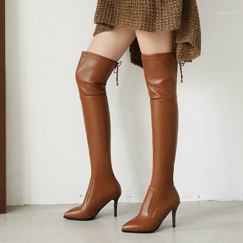 Fashion Women's Thigh High Boots 2020 Black Over the Knee Boots Women Shoes Heeled PU Leather Autumn Winter Women's Shoes1, Beige
Fashion Women's Thigh High Boots 2020 Black Over the Knee Boots Women Shoes Heeled PU Leather Autumn Winter Women's Shoes1, Beige