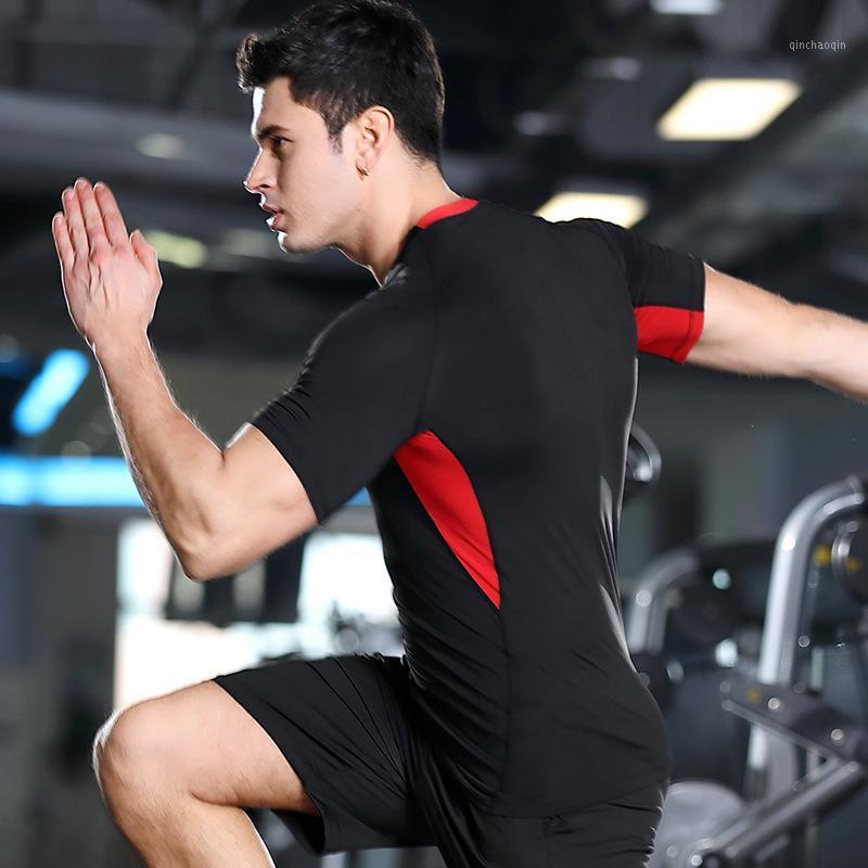 Spring and Summer New Style Sports Casual Short Sleeve Men Fitness Suit Elasticity Tights Athletic T-shirt1, Black spell ash
Spring and Summer New Style Sports Casual Short Sleeve Men Fitness Suit Elasticity Tights Athletic T-shirt1, Black spell ash