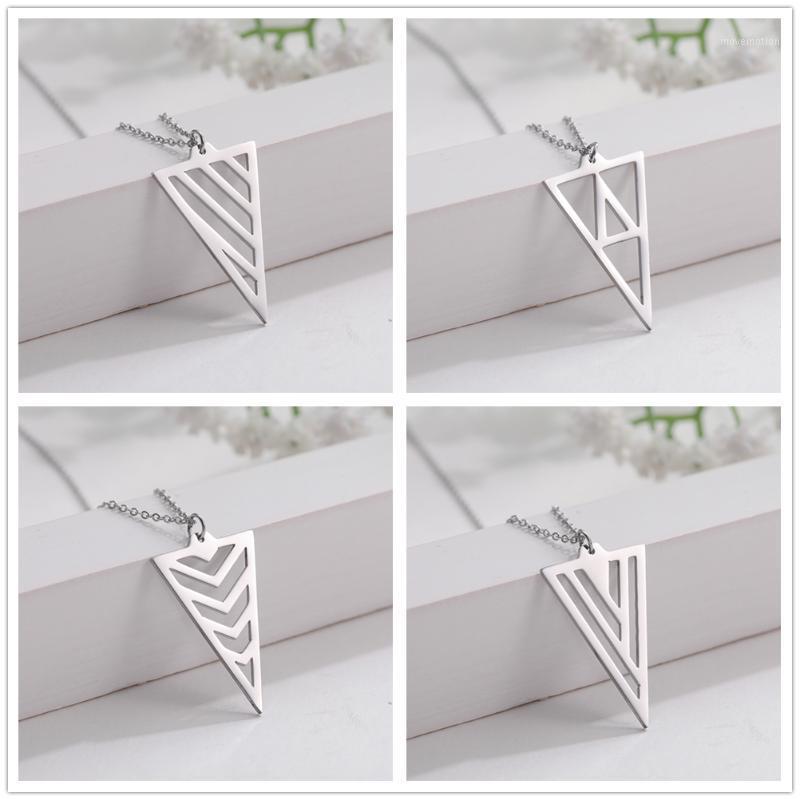 Skyrim Classic Triangle Geometric Pendant Necklace Stainless Steel Silver Color Statement Chain Necklaces Jewelry Gift for Women1
Skyrim Classic Triangle Geometric Pendant Necklace Stainless Steel Silver Color Statement Chain Necklaces Jewelry Gift for Women1
