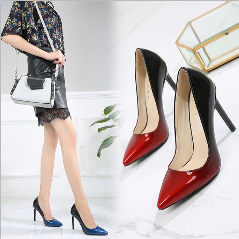 women's gradual stilettos, European and American plus-size professional stilettos, women's size 41-45, Blue
women's gradual stilettos, European and American plus-size professional stilettos, women's size 41-45, Blue