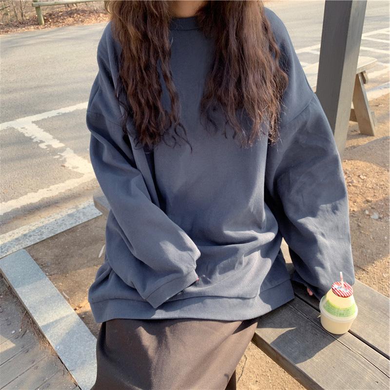 Sweaters Hoodie WOMEN'S Dress Autumn And Winter Ulzzang Mid-length Warm Solid Color Coat INS Fashion Students Loose Tops Fashion, 2003 x black and white with pattern
Sweaters Hoodie WOMEN'S Dress Autumn And Winter Ulzzang Mid-length Warm Solid Color Coat INS Fashion Students Loose Tops Fashion, 2003 x black and white with pattern