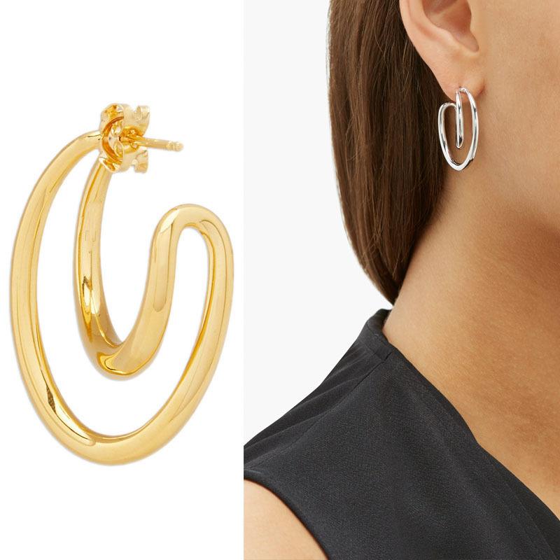 Hoop & Huggie Symmetrical Earrings Female Simple Fashion Brass Vacuum Plating 18K Gold 2021 Wholesale
Hoop & Huggie Symmetrical Earrings Female Simple Fashion Brass Vacuum Plating 18K Gold 2021 Wholesale