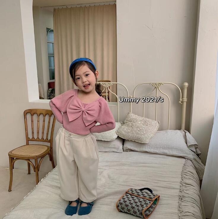 2021 new girls knitted bow sweater cotton spring fashion girls pullover sweaters 2-7 years YX59, Blue
2021 new girls knitted bow sweater cotton spring fashion girls pullover sweaters 2-7 years YX59, Blue