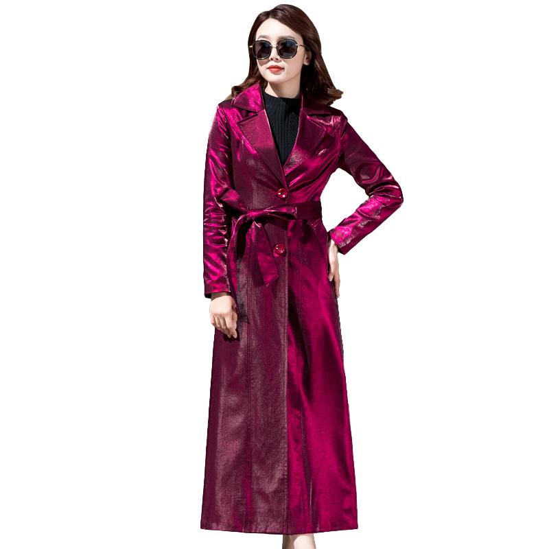 Brand windbreaker female spring new windbreaker coats Women' long lapel popular plus size super long coat Slim was thin, Rose red
Brand windbreaker female spring new windbreaker coats Women' long lapel popular plus size super long coat Slim was thin, Rose red