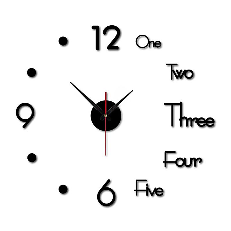 3D DIY Wall Clock Modern Design Clock Watch Large Wall Clocks Acrylic Mirror Self Adhesive Living Room Home Decor
3D DIY Wall Clock Modern Design Clock Watch Large Wall Clocks Acrylic Mirror Self Adhesive Living Room Home Decor