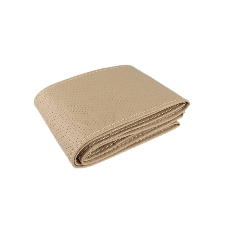 DIY Steering Wheel Covers hand-stitched steering wheel cover laser perforated breathable cover, Beige
DIY Steering Wheel Covers hand-stitched steering wheel cover laser perforated breathable cover, Beige