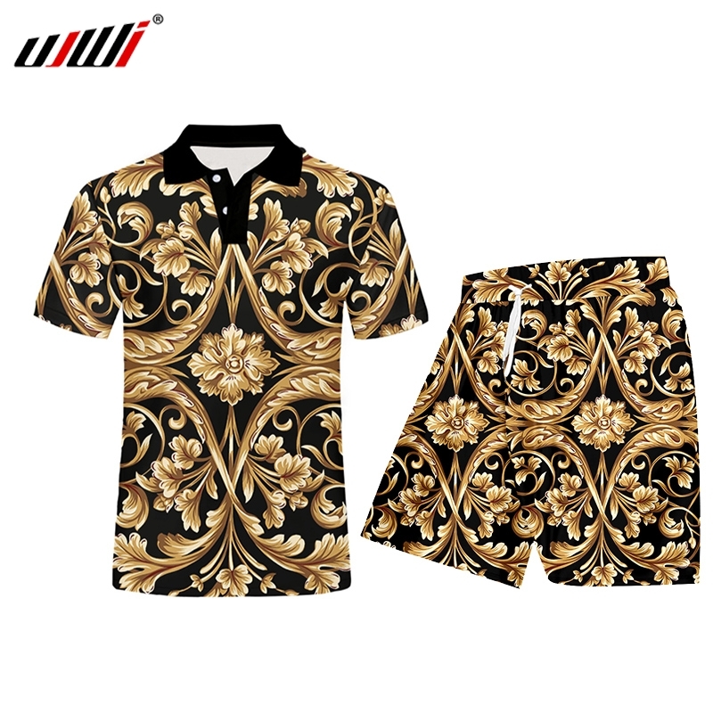 UJWI NEW Trend Men/Women Tracksuit Set Golden Flower 3d Print Coat Tops Pants Unisex Street Style Polo Shirt Pattern Custom X0124, Ttsh06749
UJWI NEW Trend Men/Women Tracksuit Set Golden Flower 3d Print Coat Tops Pants Unisex Street Style Polo Shirt Pattern Custom X0124, Ttsh06749