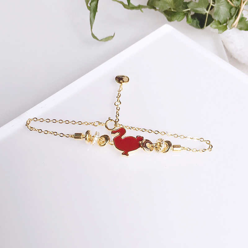HEF jewelry original Mini animal Bracelet women's fashion minority Design Bracelet 925 Sterling Silver, Red;blue
HEF jewelry original Mini animal Bracelet women's fashion minority Design Bracelet 925 Sterling Silver, Red;blue