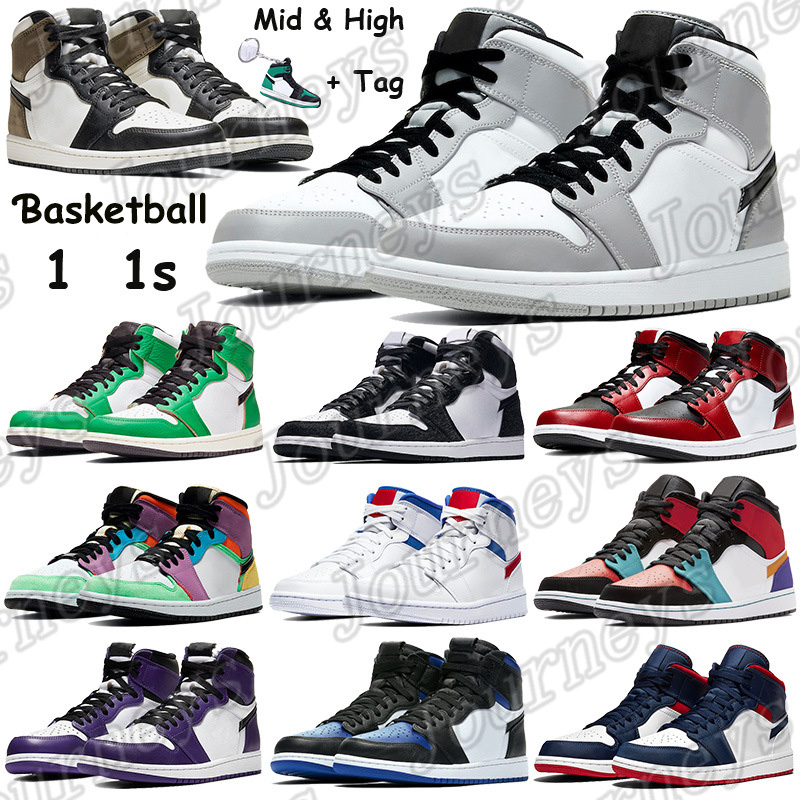 2021 Tag 1 1s high dark moach mid Light Smoke Grey Basketball Shoes twist Men Women Sneakers lucky green Chicago Toe Trainers Keychain, 7.white red royal
2021 Tag 1 1s high dark moach mid Light Smoke Grey Basketball Shoes twist Men Women Sneakers lucky green Chicago Toe Trainers Keychain, 7.white red royal