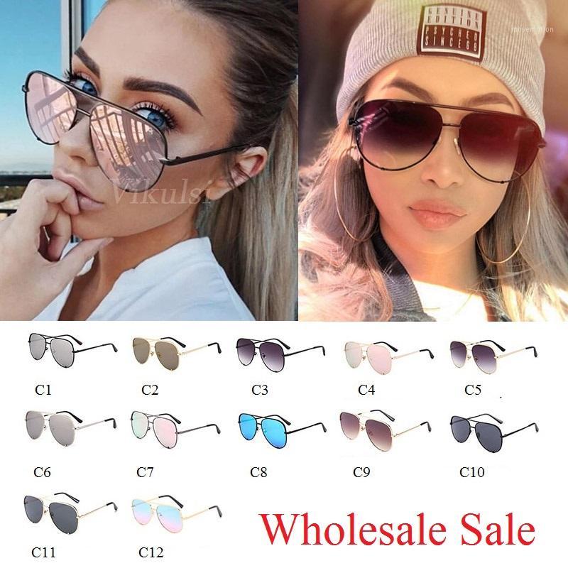 Wholesale Sale Women Pilot Sunglasses Luxury Fashion Black Eyewear Shades for women Wholesale Bulk Sun Glasses Mirror UV4001
Wholesale Sale Women Pilot Sunglasses Luxury Fashion Black Eyewear Shades for women Wholesale Bulk Sun Glasses Mirror UV4001