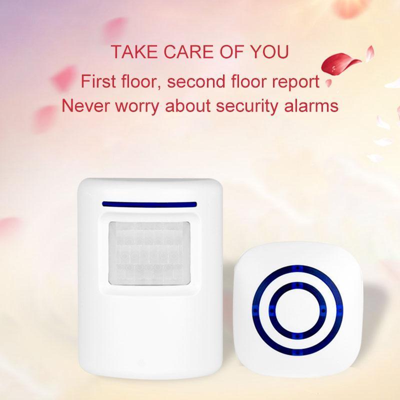 Safe Wireless Door Bell Motion Sensor Detector Entrance Door Bell Welcome Infrared Alert Alarm For Hotel Office Warehouses1
Safe Wireless Door Bell Motion Sensor Detector Entrance Door Bell Welcome Infrared Alert Alarm For Hotel Office Warehouses1