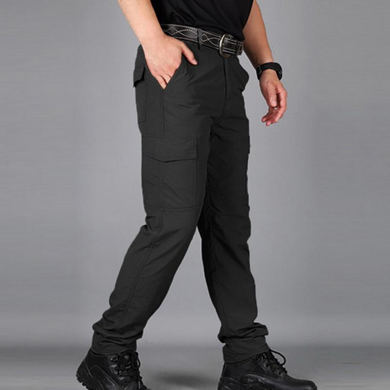 Men Cargo Pant Men Multi-Pocket Overall Male Combat Trousers Tooling Pants Army Green Cargo Pants Size S-4XL