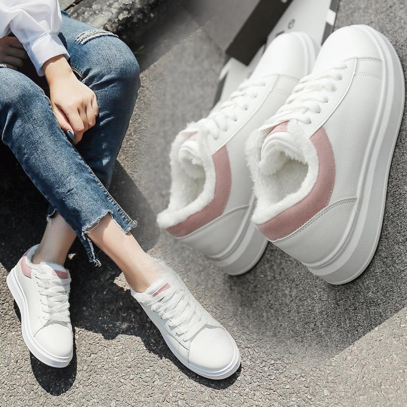 2020 Women Plus Velvet White Shoes Winter New Warm Women's Boots Fashion Casual All-match Women's Boots
2020 Women Plus Velvet White Shoes Winter New Warm Women's Boots Fashion Casual All-match Women's Boots